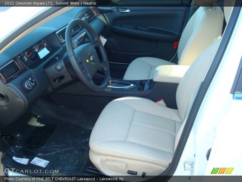  2012 Impala LTZ Neutral Interior
