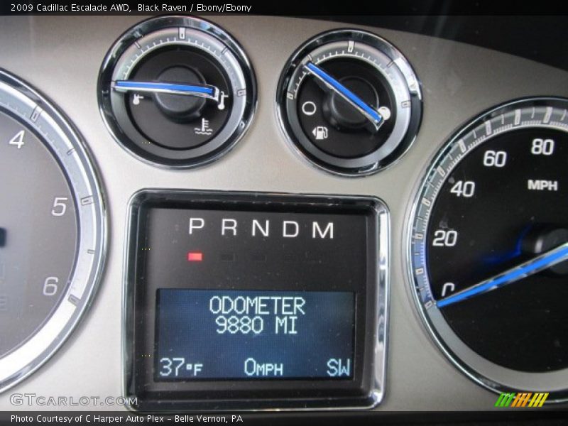 Black Raven / Ebony/Ebony 2009 Cadillac Escalade AWD