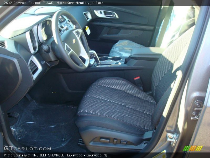 Mocha Steel Metallic / Jet Black 2012 Chevrolet Equinox LT AWD