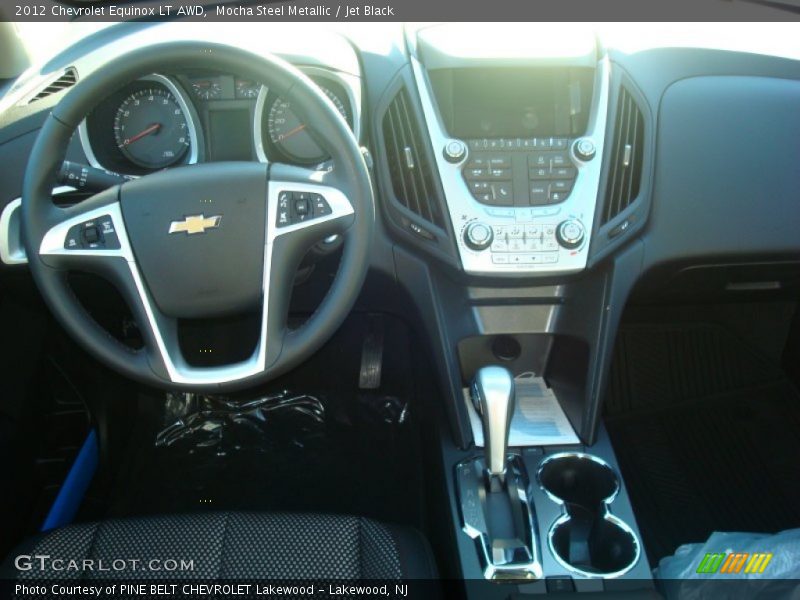Mocha Steel Metallic / Jet Black 2012 Chevrolet Equinox LT AWD