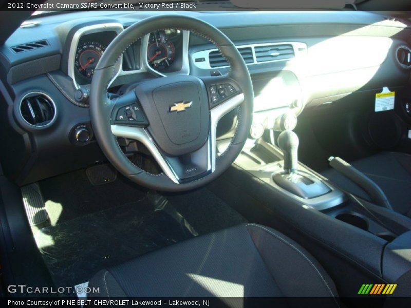 Victory Red / Black 2012 Chevrolet Camaro SS/RS Convertible