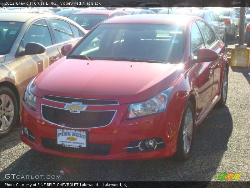Victory Red / Jet Black 2012 Chevrolet Cruze LT/RS