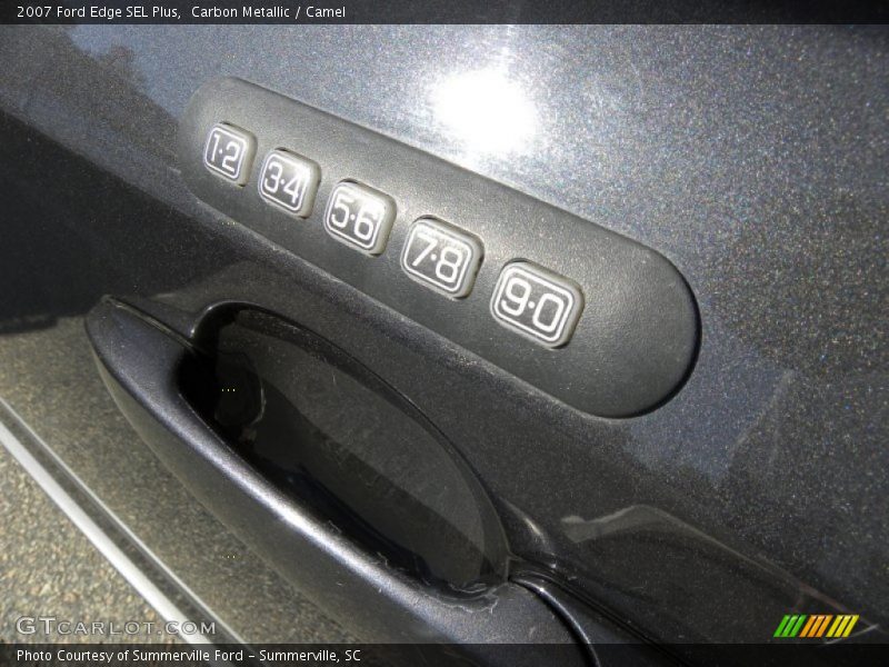 Carbon Metallic / Camel 2007 Ford Edge SEL Plus