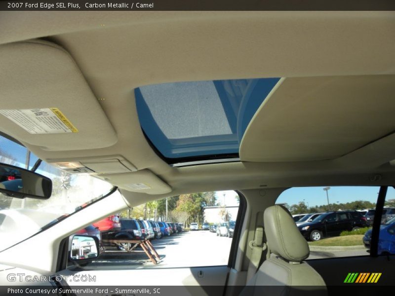 Carbon Metallic / Camel 2007 Ford Edge SEL Plus