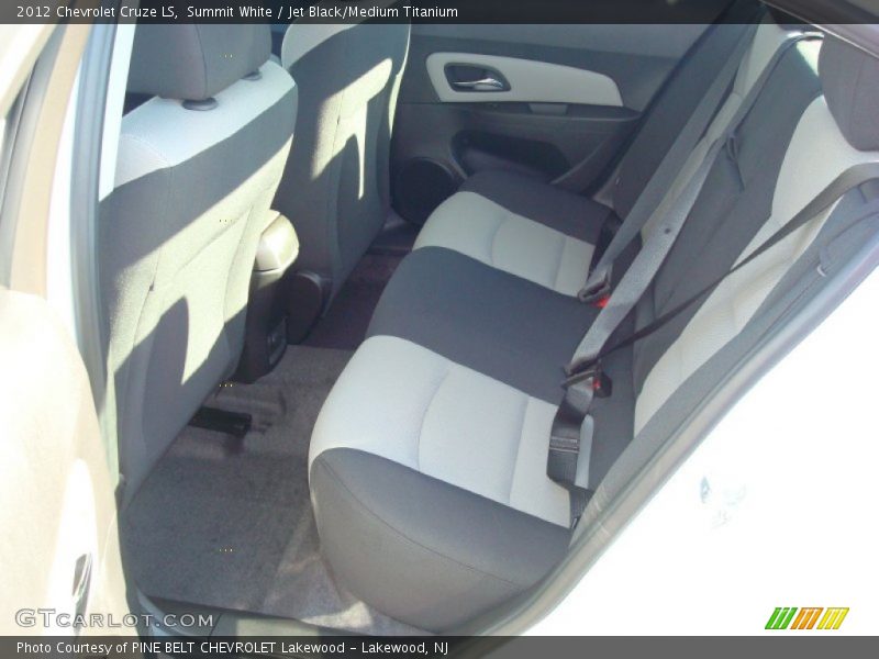 Summit White / Jet Black/Medium Titanium 2012 Chevrolet Cruze LS