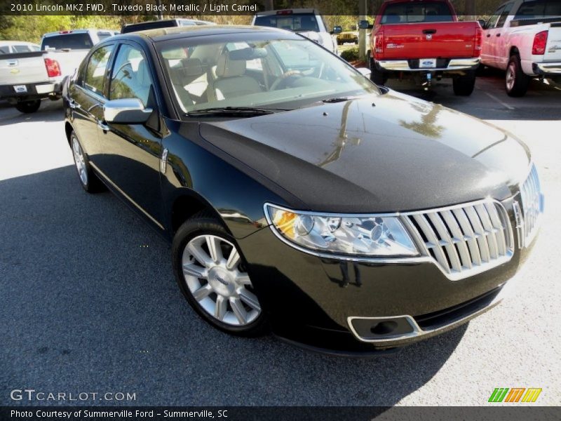 Tuxedo Black Metallic / Light Camel 2010 Lincoln MKZ FWD