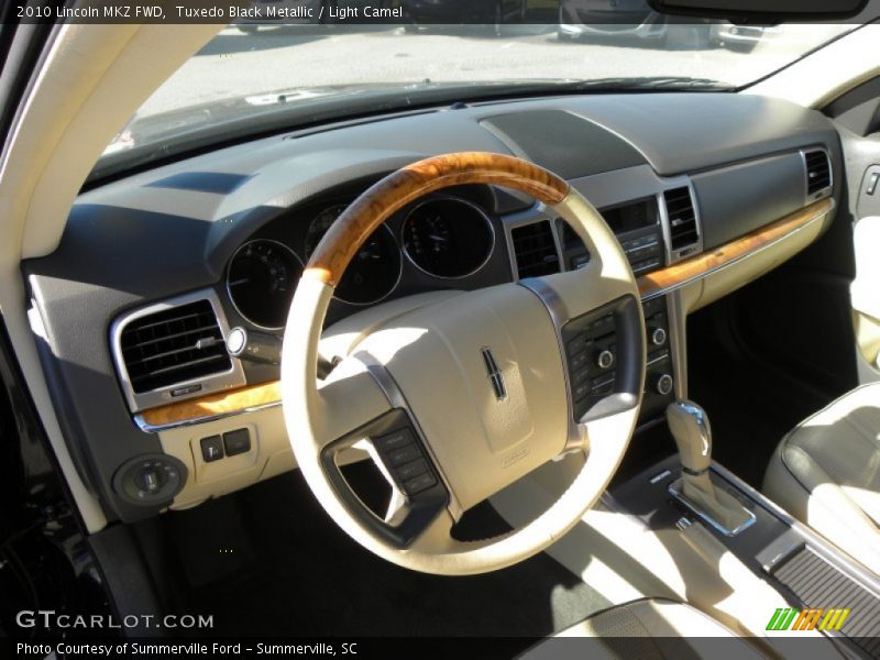 Tuxedo Black Metallic / Light Camel 2010 Lincoln MKZ FWD