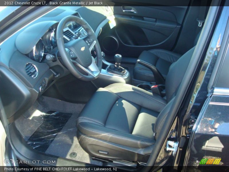 Black Granite Metallic / Jet Black 2012 Chevrolet Cruze LT