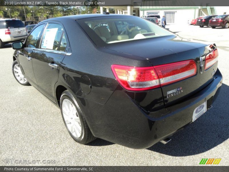 Tuxedo Black Metallic / Light Camel 2010 Lincoln MKZ FWD