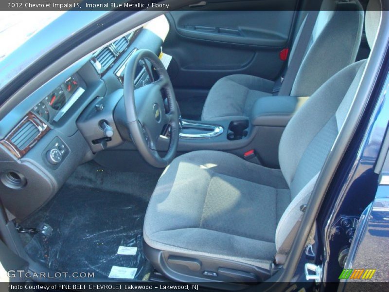 Imperial Blue Metallic / Ebony 2012 Chevrolet Impala LS