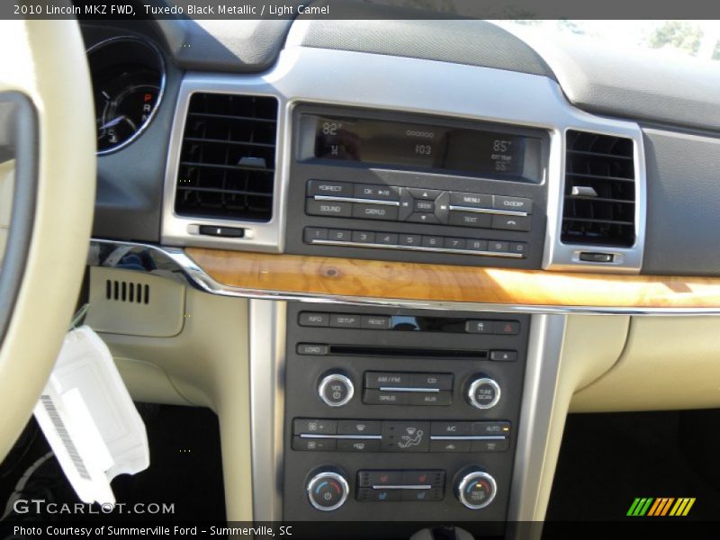 Tuxedo Black Metallic / Light Camel 2010 Lincoln MKZ FWD