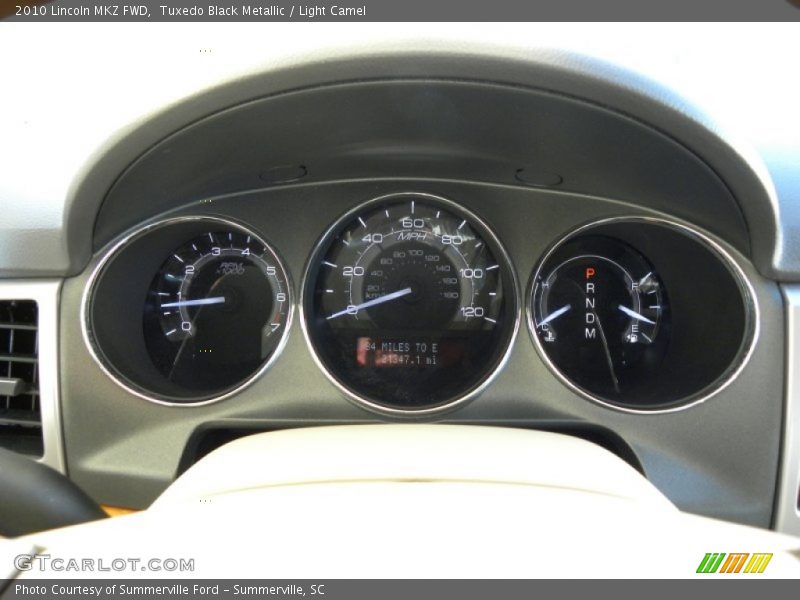 Tuxedo Black Metallic / Light Camel 2010 Lincoln MKZ FWD