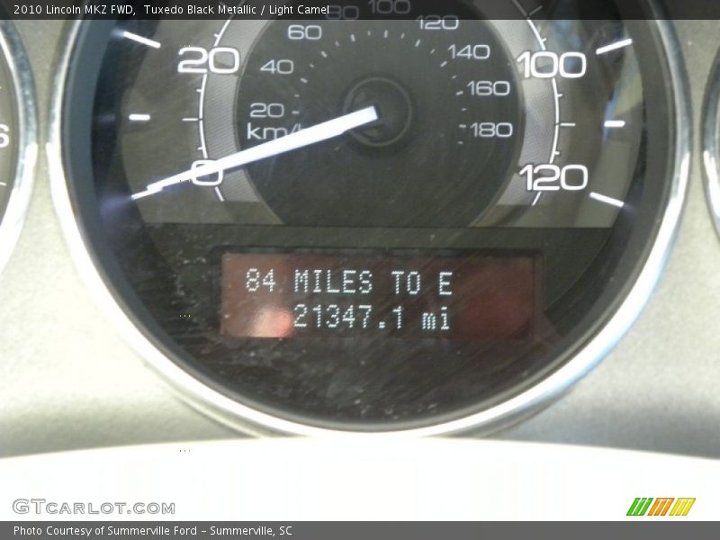 Tuxedo Black Metallic / Light Camel 2010 Lincoln MKZ FWD