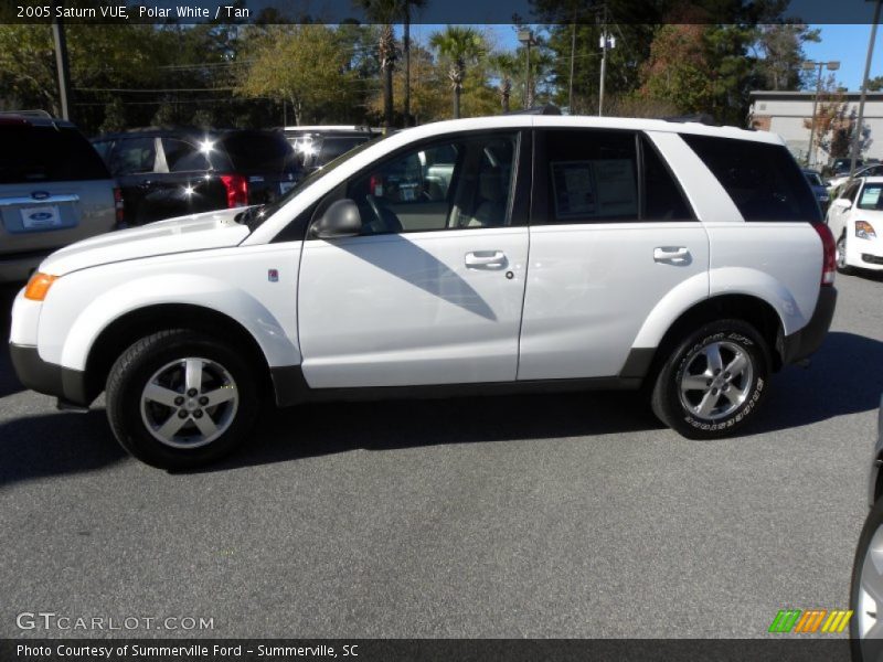 Polar White / Tan 2005 Saturn VUE