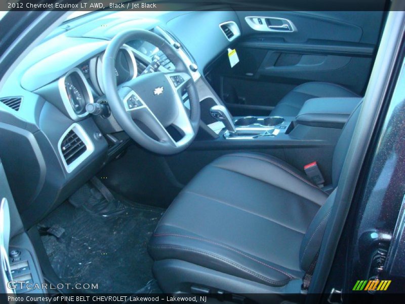 Black / Jet Black 2012 Chevrolet Equinox LT AWD