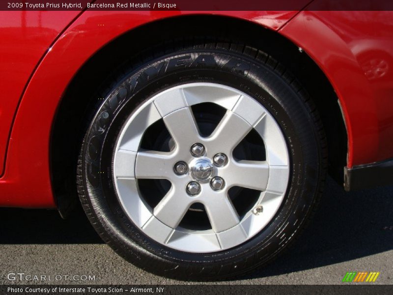 Barcelona Red Metallic / Bisque 2009 Toyota Prius Hybrid