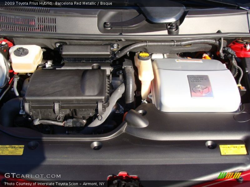 Barcelona Red Metallic / Bisque 2009 Toyota Prius Hybrid