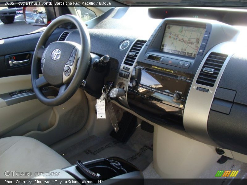 Barcelona Red Metallic / Bisque 2009 Toyota Prius Hybrid