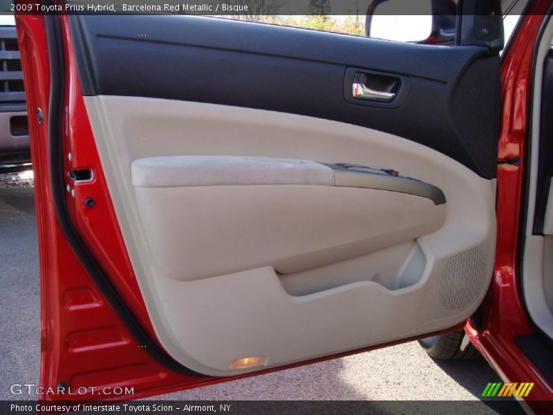 Barcelona Red Metallic / Bisque 2009 Toyota Prius Hybrid