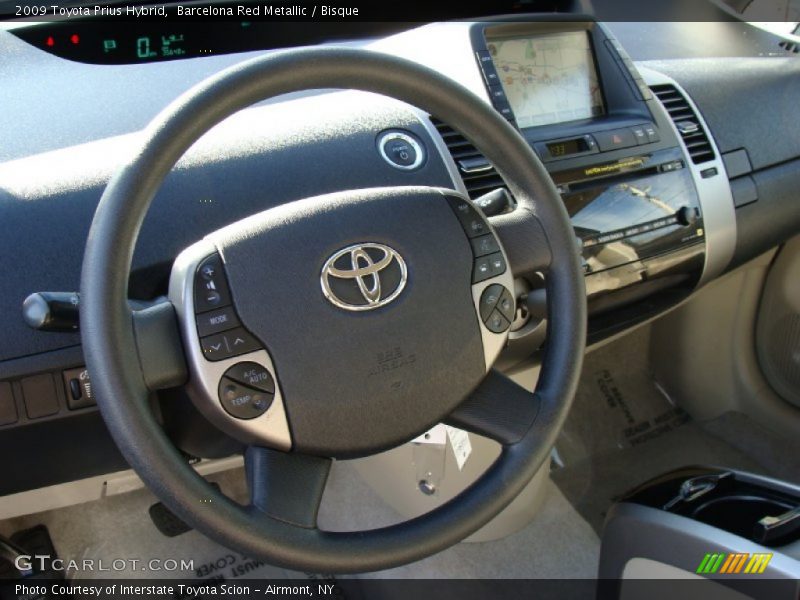 Barcelona Red Metallic / Bisque 2009 Toyota Prius Hybrid