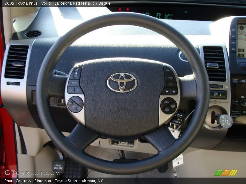 Barcelona Red Metallic / Bisque 2009 Toyota Prius Hybrid