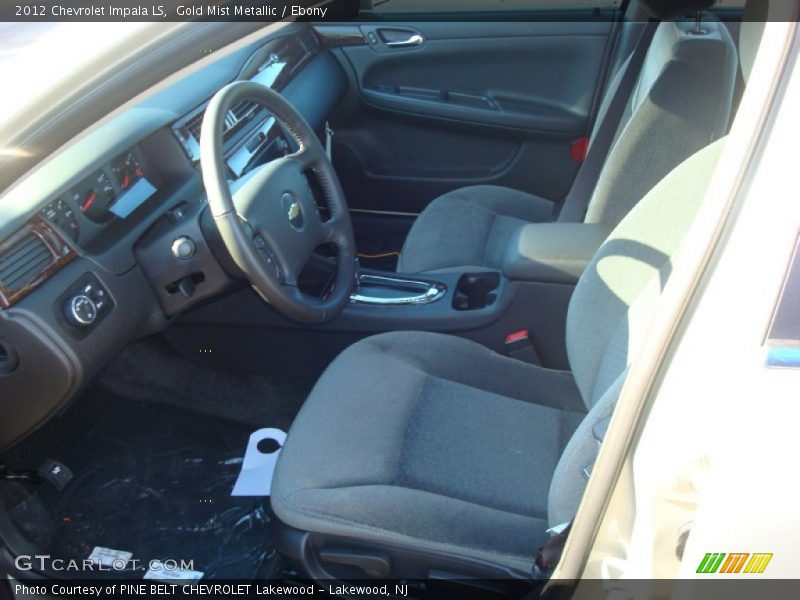 Gold Mist Metallic / Ebony 2012 Chevrolet Impala LS
