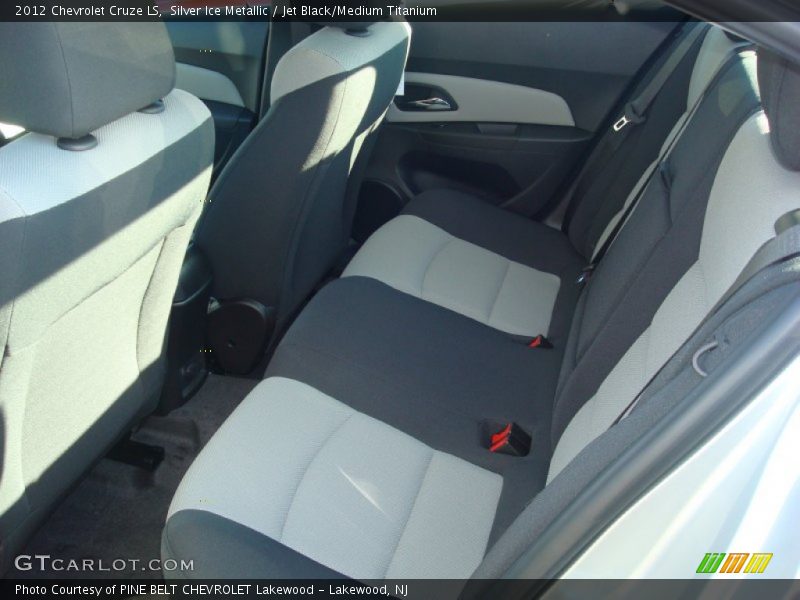 Silver Ice Metallic / Jet Black/Medium Titanium 2012 Chevrolet Cruze LS