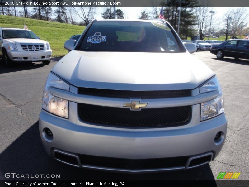 Silverstone Metallic / Ebony 2008 Chevrolet Equinox Sport AWD