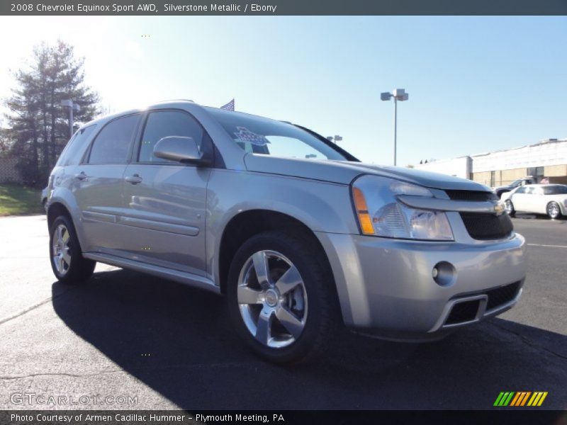 Silverstone Metallic / Ebony 2008 Chevrolet Equinox Sport AWD