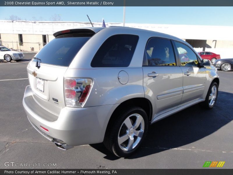 Silverstone Metallic / Ebony 2008 Chevrolet Equinox Sport AWD