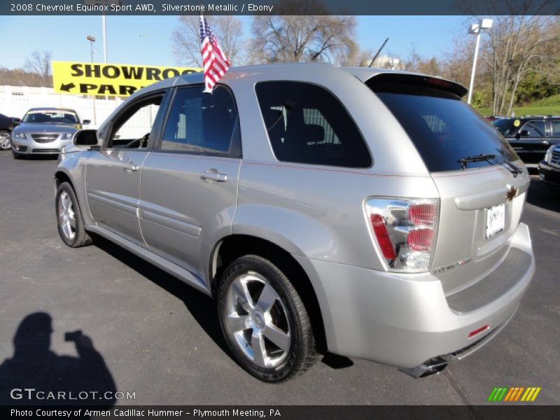 Silverstone Metallic / Ebony 2008 Chevrolet Equinox Sport AWD