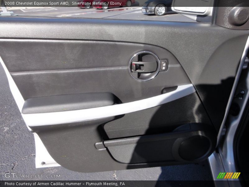 Silverstone Metallic / Ebony 2008 Chevrolet Equinox Sport AWD