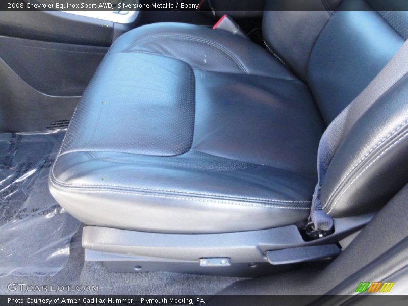 Silverstone Metallic / Ebony 2008 Chevrolet Equinox Sport AWD