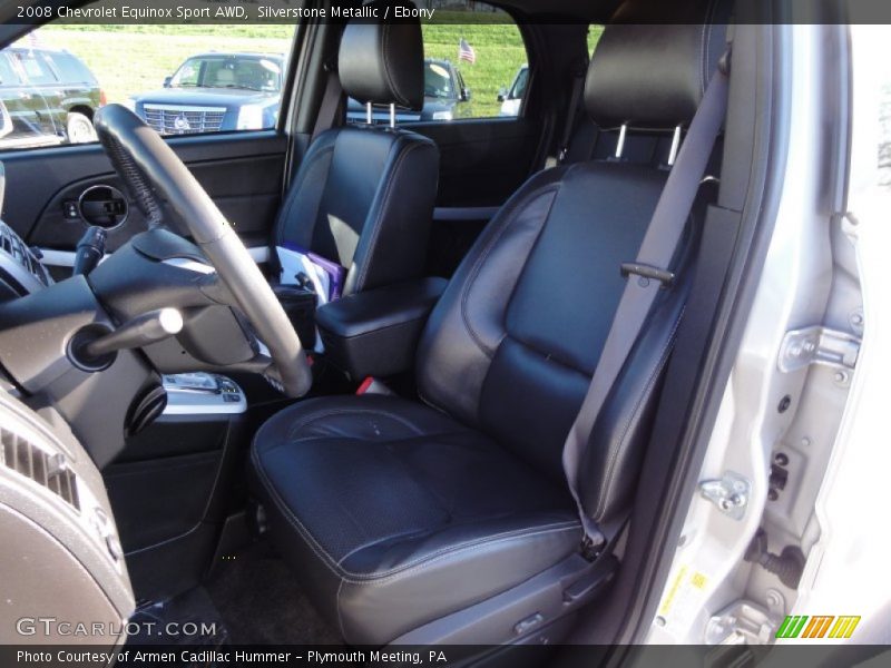 Silverstone Metallic / Ebony 2008 Chevrolet Equinox Sport AWD