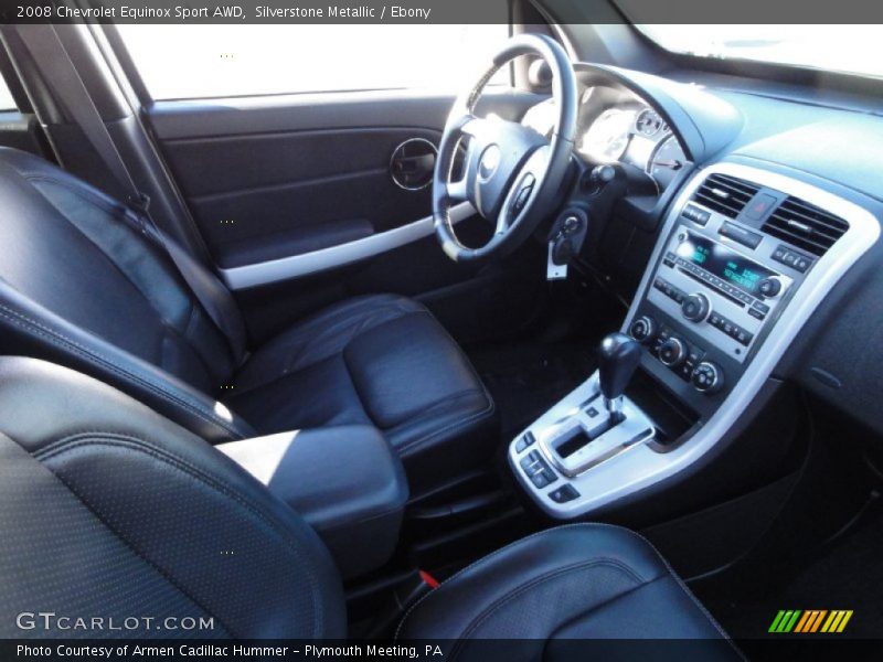 Silverstone Metallic / Ebony 2008 Chevrolet Equinox Sport AWD