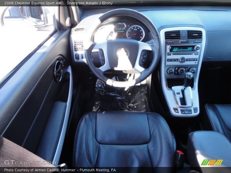 Silverstone Metallic / Ebony 2008 Chevrolet Equinox Sport AWD