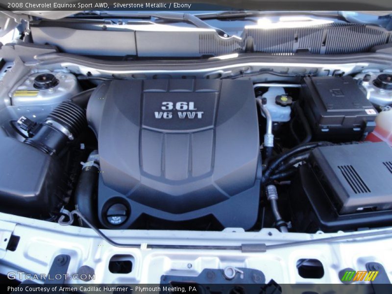  2008 Equinox Sport AWD Engine - 3.6 Liter DOHC 24-Valve VVT V6