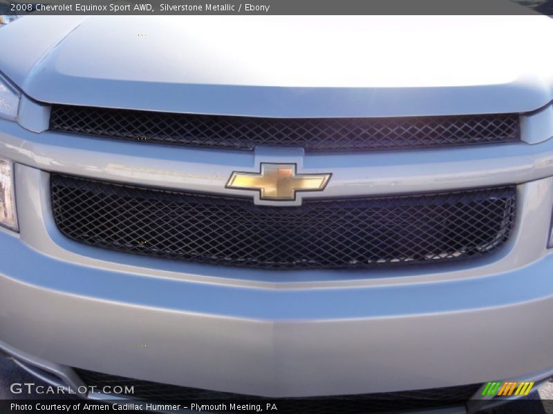 Silverstone Metallic / Ebony 2008 Chevrolet Equinox Sport AWD