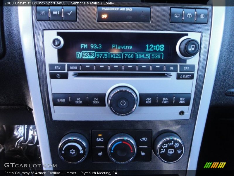 Audio System of 2008 Equinox Sport AWD