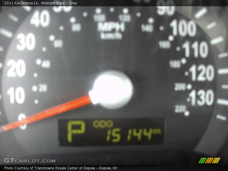 Midnight Black / Gray 2011 Kia Sedona LX