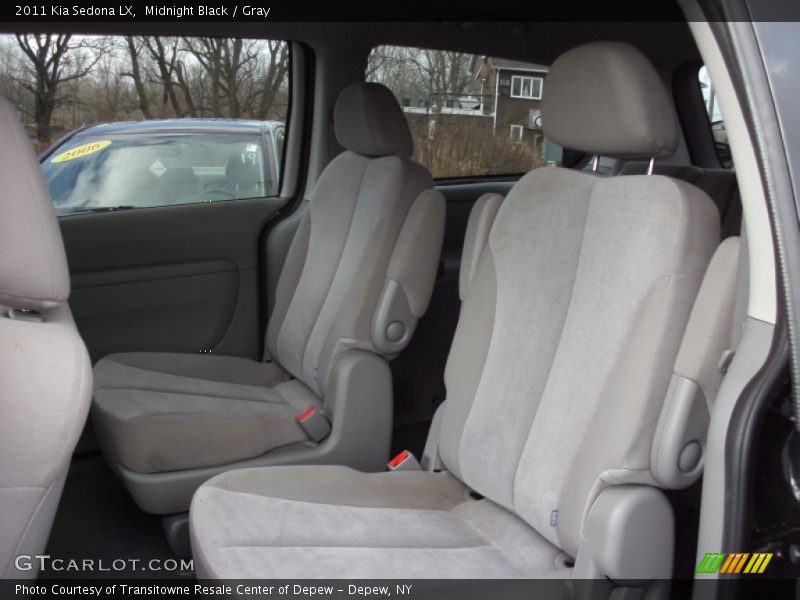 Midnight Black / Gray 2011 Kia Sedona LX