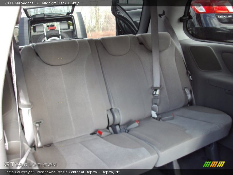 Midnight Black / Gray 2011 Kia Sedona LX