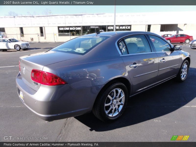 Light Quartz Metallic / Titanium Gray 2007 Buick Lucerne CXL