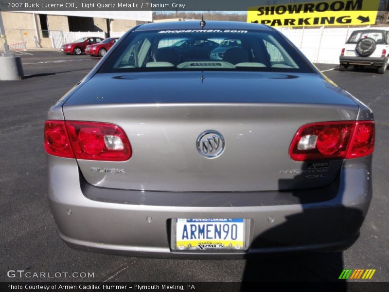 Light Quartz Metallic / Titanium Gray 2007 Buick Lucerne CXL