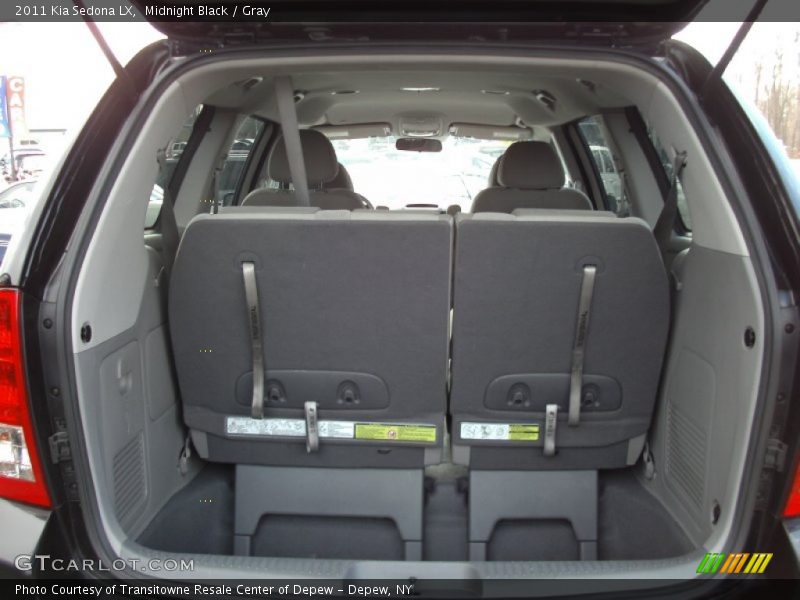 Midnight Black / Gray 2011 Kia Sedona LX