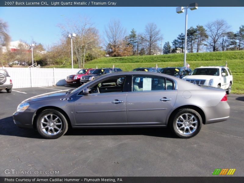 Light Quartz Metallic / Titanium Gray 2007 Buick Lucerne CXL