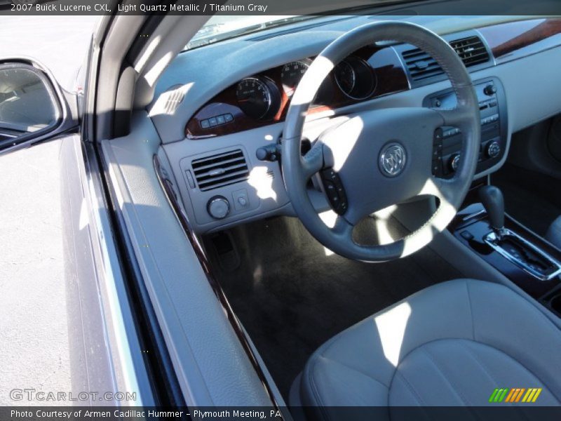 Light Quartz Metallic / Titanium Gray 2007 Buick Lucerne CXL