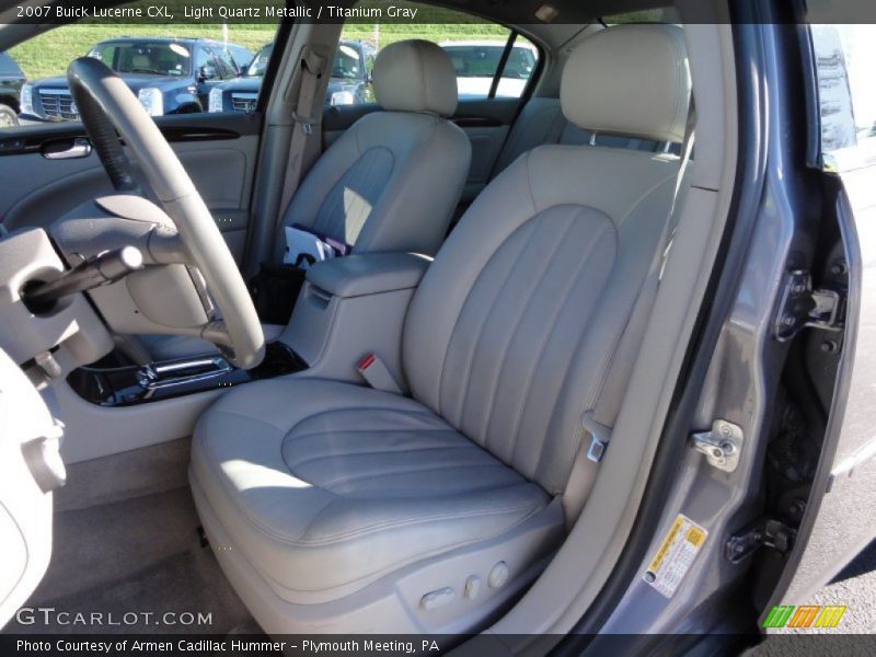 Light Quartz Metallic / Titanium Gray 2007 Buick Lucerne CXL