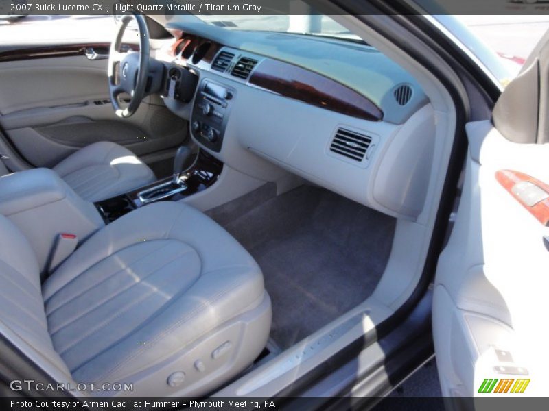 Light Quartz Metallic / Titanium Gray 2007 Buick Lucerne CXL