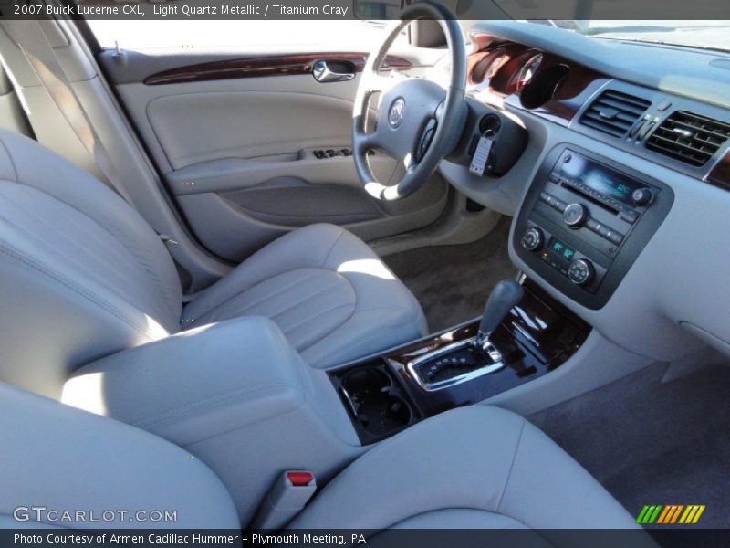 Light Quartz Metallic / Titanium Gray 2007 Buick Lucerne CXL